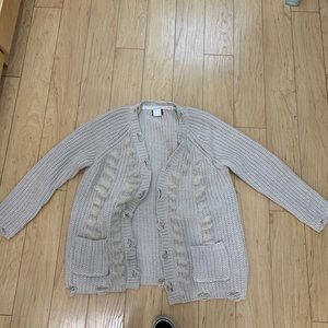 BRAND NEW POL CHENILLE CARDI